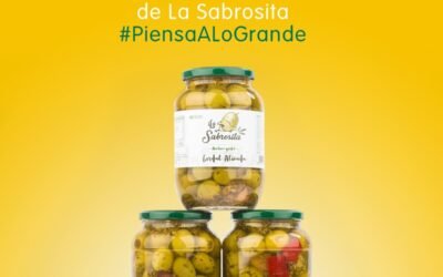 Lo bueno, si es GRANDE, dos veces bueno ?

¡Nuevas Aceitunas La Sabrosita GORDALES. ¡Disponibles en Carrefour y en ? http://www.lasabrosita.es!

#PiensaALoGrande #aceitunas #aperitivos #olivas #gordal #verano #salud #gastronomía #alimentación #España #Andalucía #Sevilla #Aljarafe