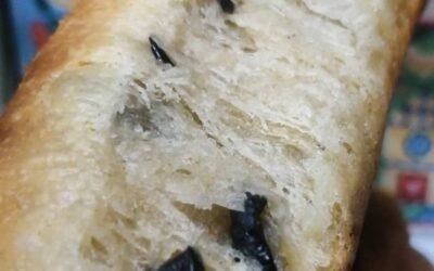 R to @amaturanar: ¿Sí? ?
Es pan de aceituna mezcla de sevillana y de Azapa