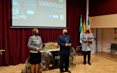 Premios DOP Aloreña de Málaga reconoce el apoyo y la puesta en valor de la aceituna de mesa