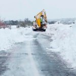 Mínimas de hasta 10 grados bajo cero ponen en aviso 12 CCAA: Preocupa cómo afectará a los cultivos y se hunde una bodega por la nieve