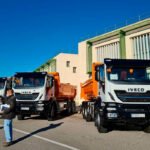 Entrega temporal de camiones para el mantenimiento de caminos rurales a las mancomunidades extemeñas