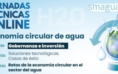 Ciclo de webinars sobre la economía circular del agua organizado por Smagua
