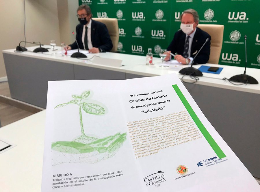 VI edición del Premio Internacional Castillo de Canena de Investigación Oleícola «Luis Vañó»