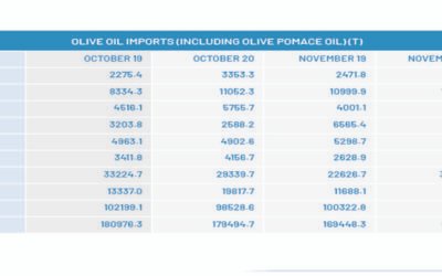 Canadá, Australia y Brasil, mantienen su crecimiento en la demanda de aciete de oliva y aceituna de mesa