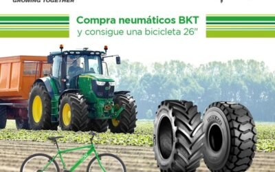 Consigue una bicicleta con la compra de tus neumáticos BKT