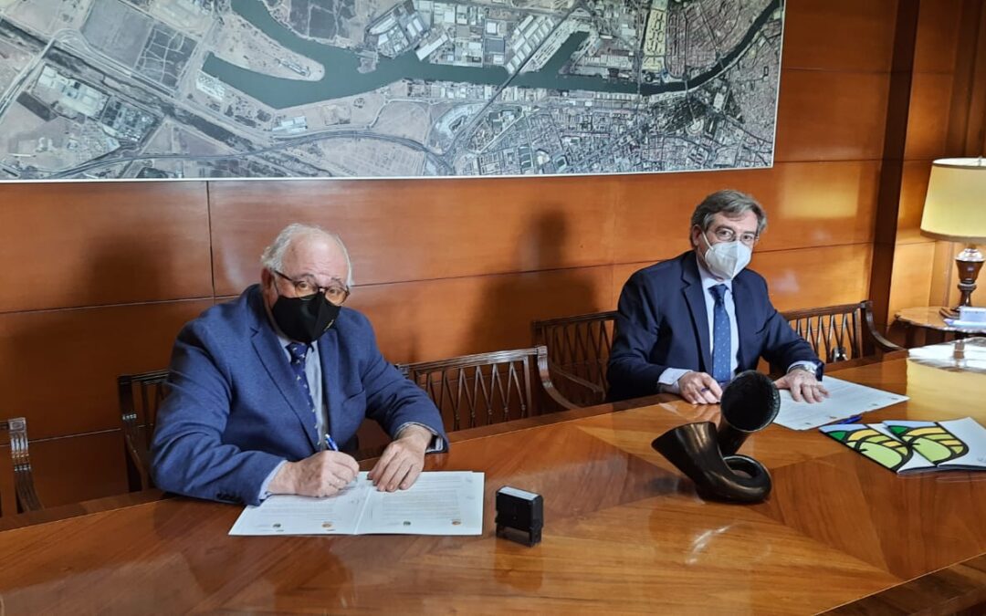 Puerto de Sevilla y el Consejo Regulador firman un acuerdo de colaboración para destacar la importancia del Guadalquivir en el Comercio Internacional de la Aceituna de Mesa Sevillana