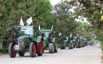 Unos 600 agricultores se concentran en Sevilla contra la convergencia “brusca” de la PAC
