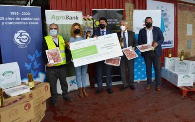 Cooperativas Agro-alimentarias, Fundación «La Caixa» y CaixaBank donan aceite de oliva virgen