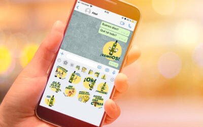 Dcoop diseña divertidas pegatinas corporativas para compartir en Whatsapp