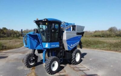 Braud 11.90X Multi, la nueva cosechadora de olivar y almendro de New Holland
