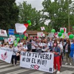 Cientos de personas exigen a Page en Toledo una moratoria a la ganadería industrial que invade la región