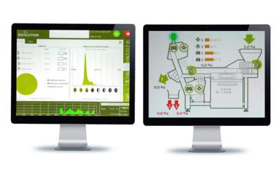 La tecnología de visión rechaza aceitunas inadecuadas