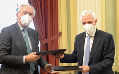Enesa y Agroseguro firman el convenio para la ejecución de los planes de seguros agrarios en 2021