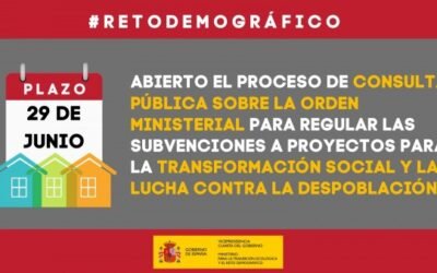 El Miterd prepara ayudas a proyectos innovadores de transformación territorial y lucha contra la despoblación
