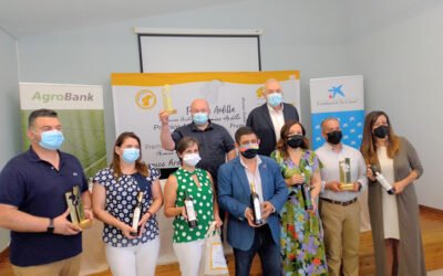 Dos AOVEs ecológicos y uno convencional, todos de recolección temprana premios Ardilla 2021