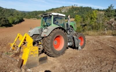 Agrimax Fortis, el neumático de BKT para tractores de alta potencia que trabajan en terrenos rocosos