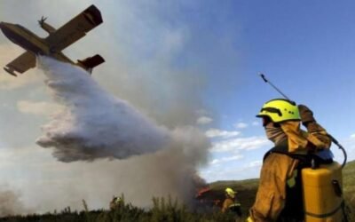 El Miteco despliega sus medios antiincendios en el fin de semana más caluroso del año