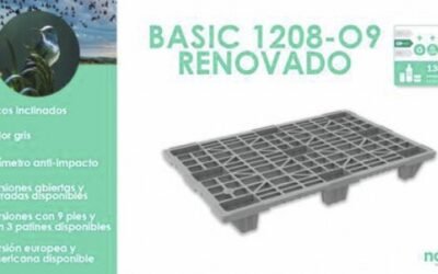Naeco renueva su gama de palets BASIC más ligera 
