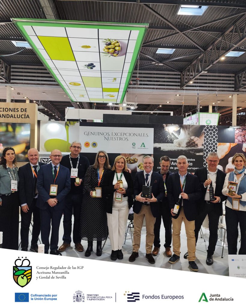 Encuentro Consejos Reguladores de Andalucía con miembros de la Junta de Andalucía en Alimentaria Barcelona 2026.